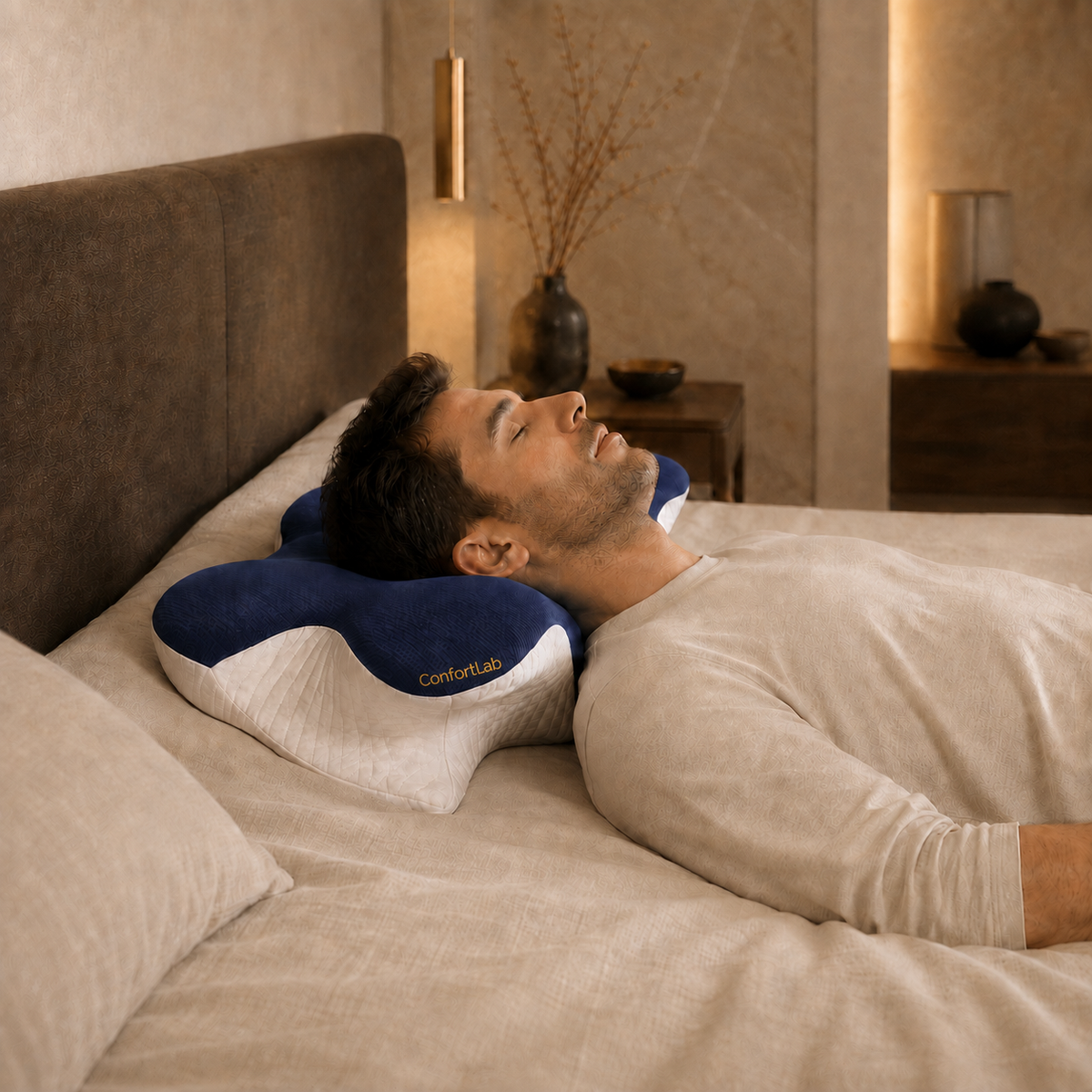 Oreiller Cervical Ergonomique Confort 2.0