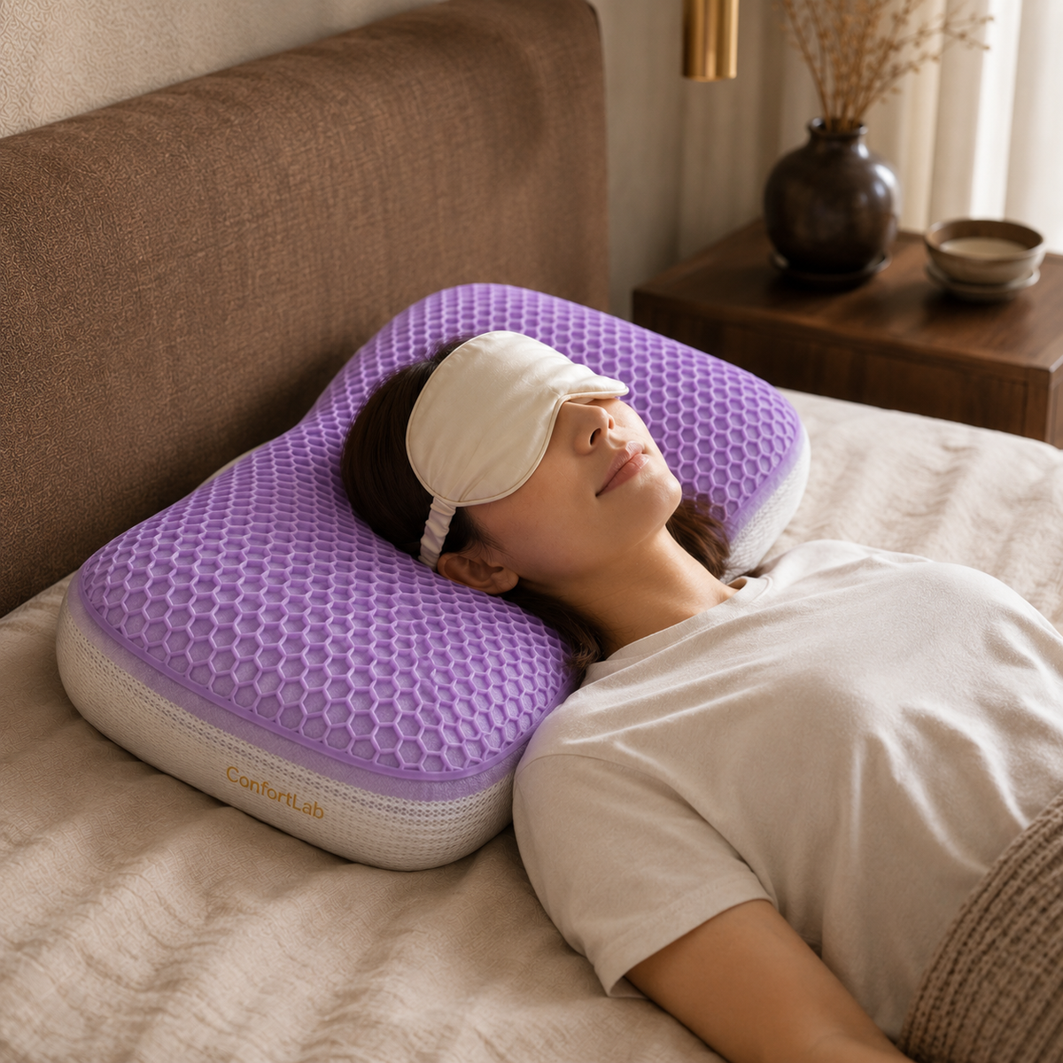Oreiller Pectine Lavable Confort