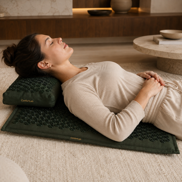 Coussin Relaxant en Lin Naturel